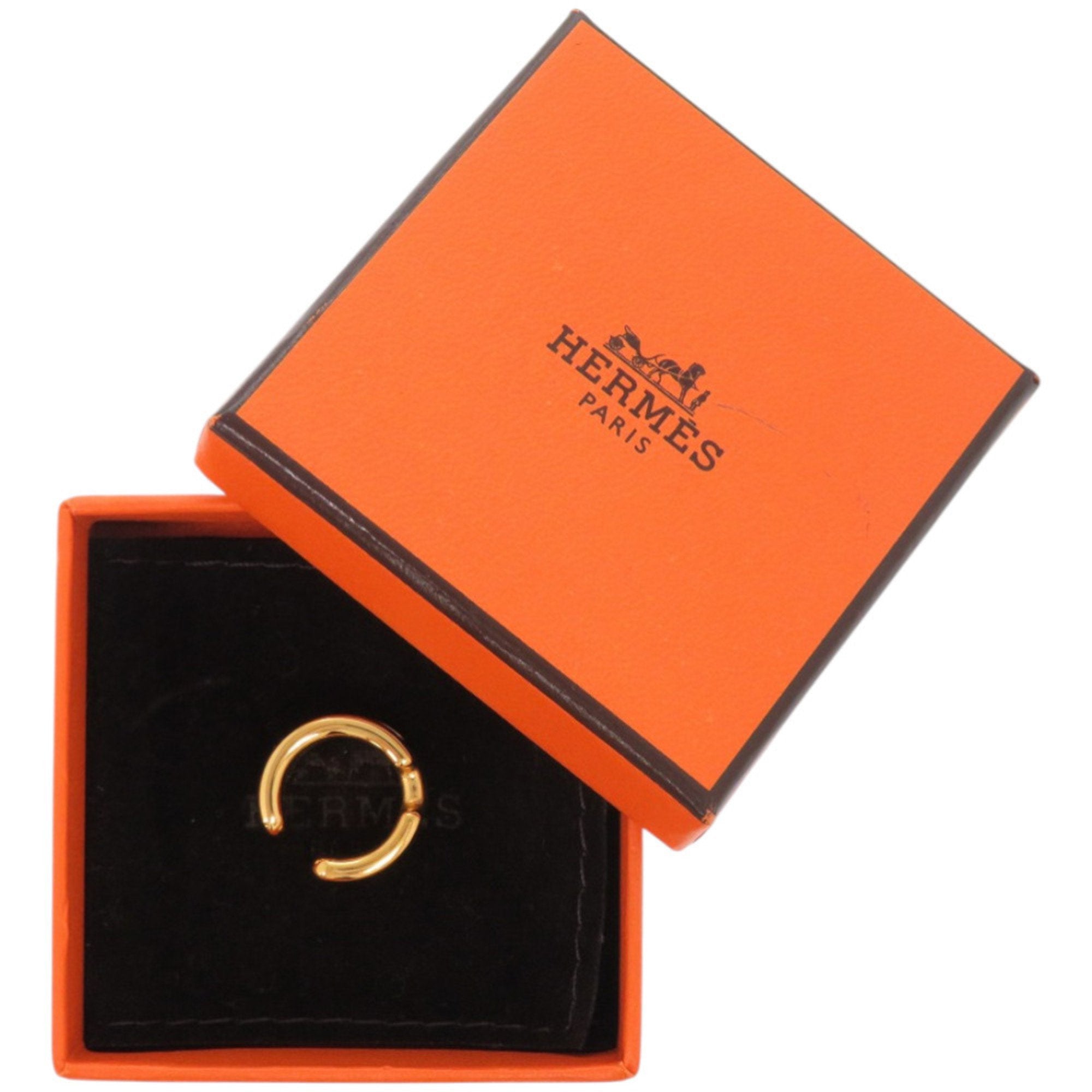 Earcuff Epsom Leather and Metal