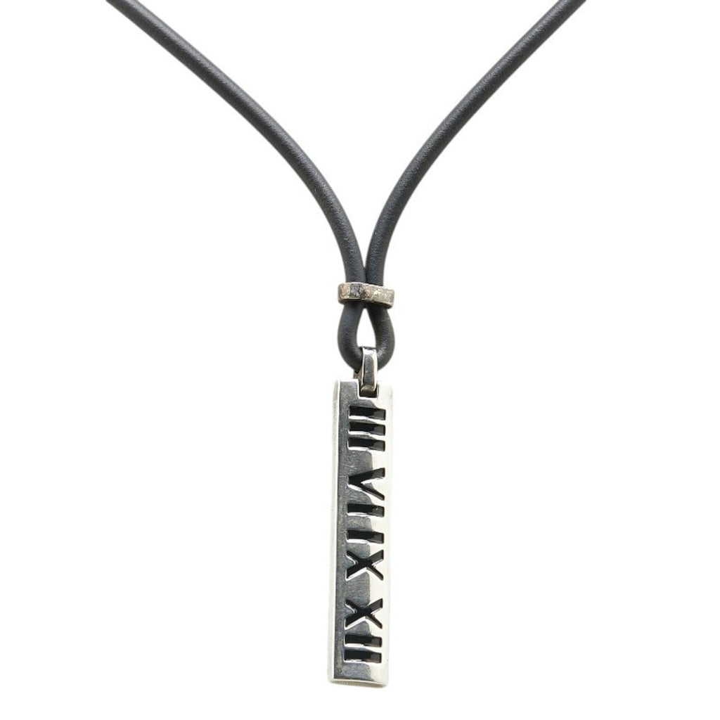 Atlas Pendant Necklace Sterling Silver