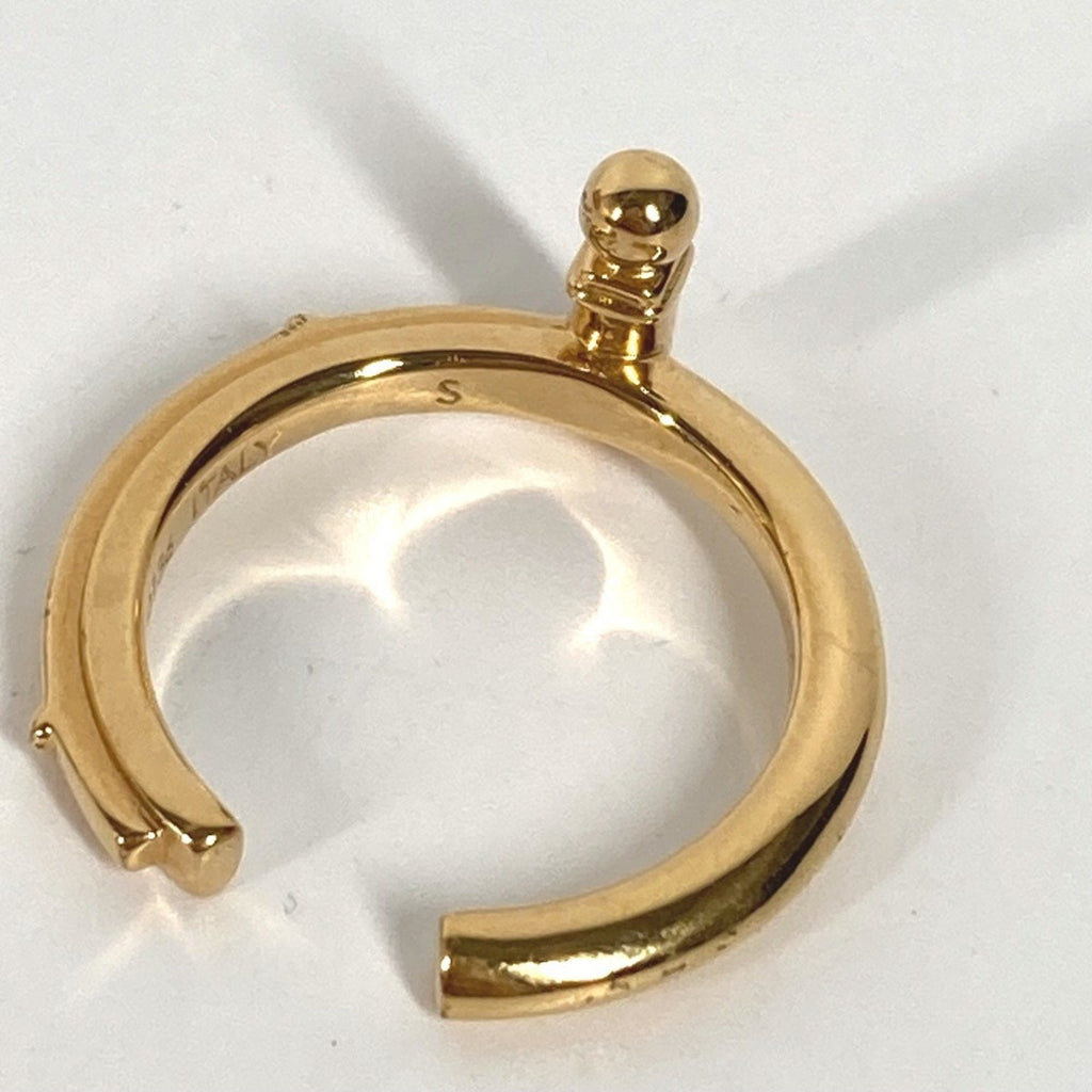 Initial I Ring Gold Metal