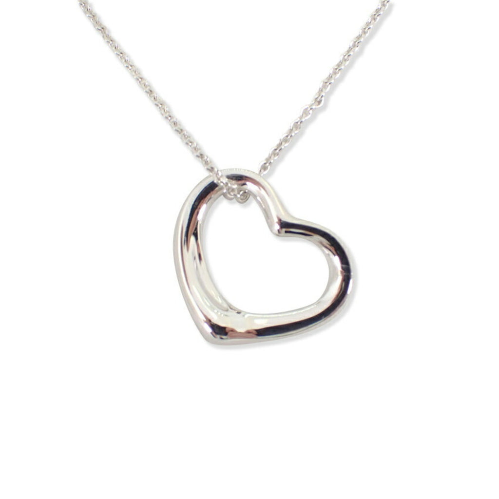 Heart Pendant Necklace Sterling Silver