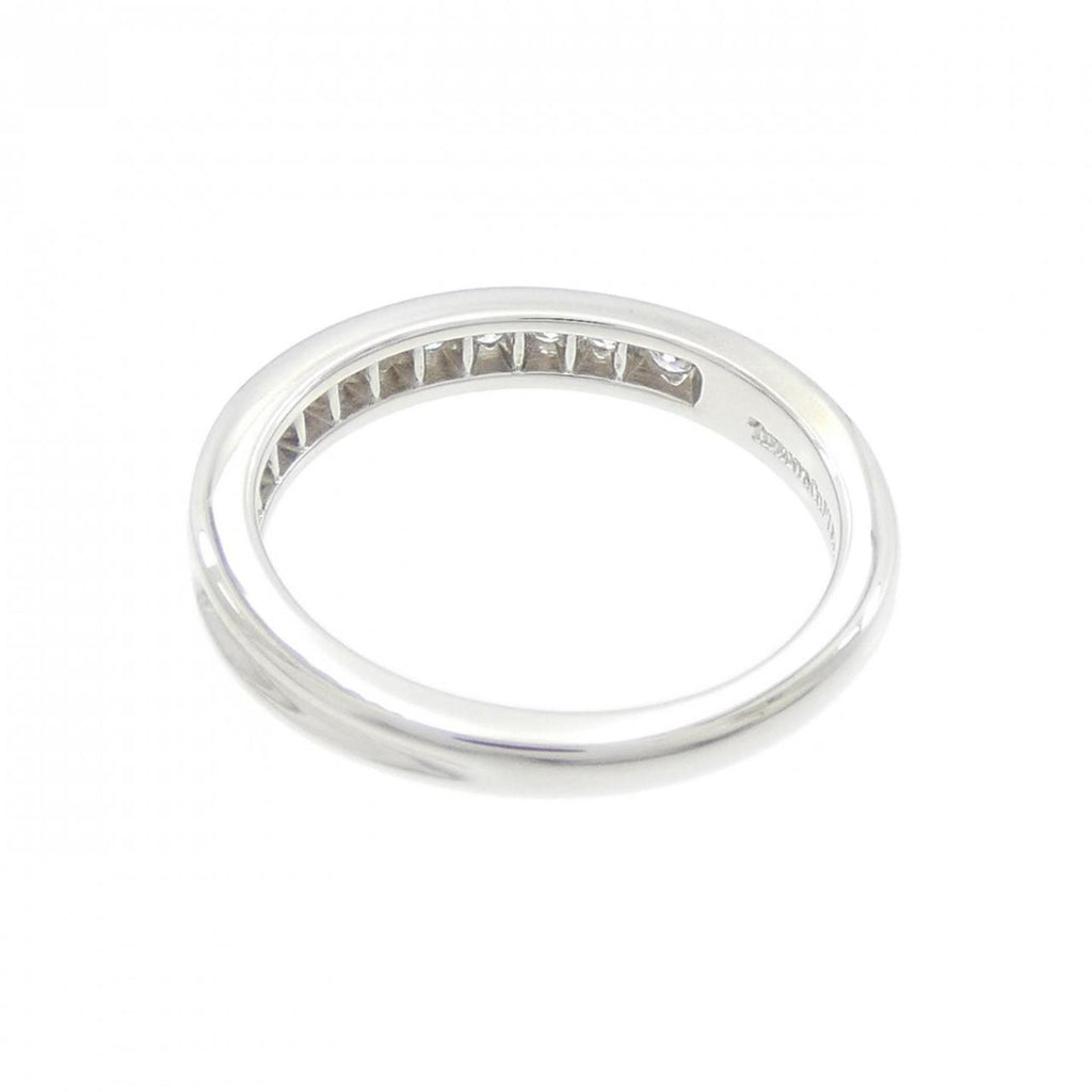 Band Ring Platinum with Diamond