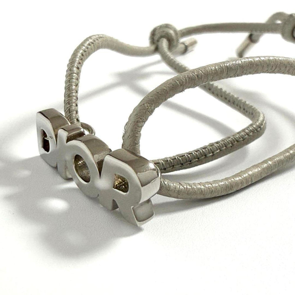 Cord Bracelet Sterling Silver