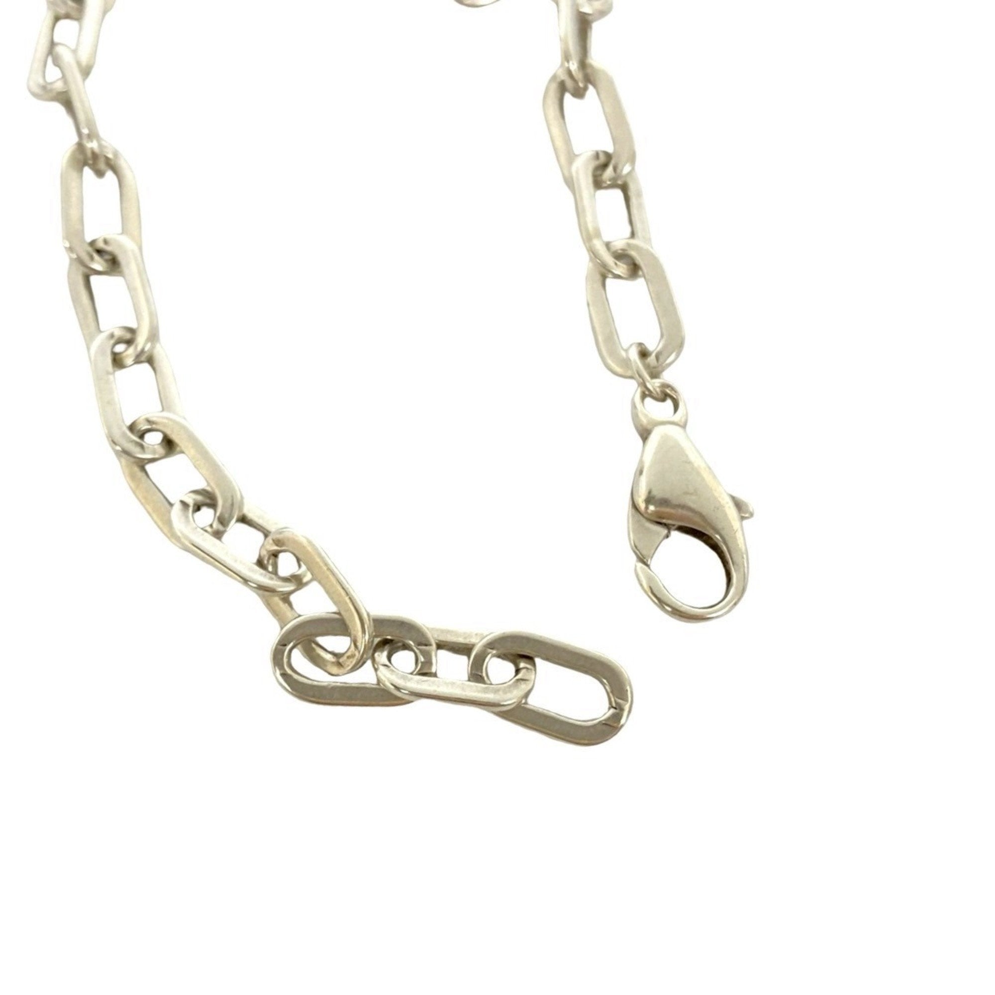 Ellipse Chain Bracelet Sterling Silver