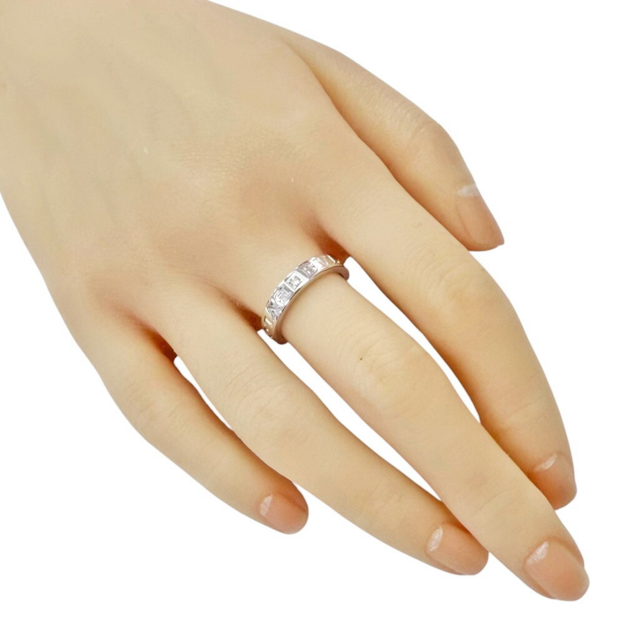 Band Ring 18K Gold with Diamond