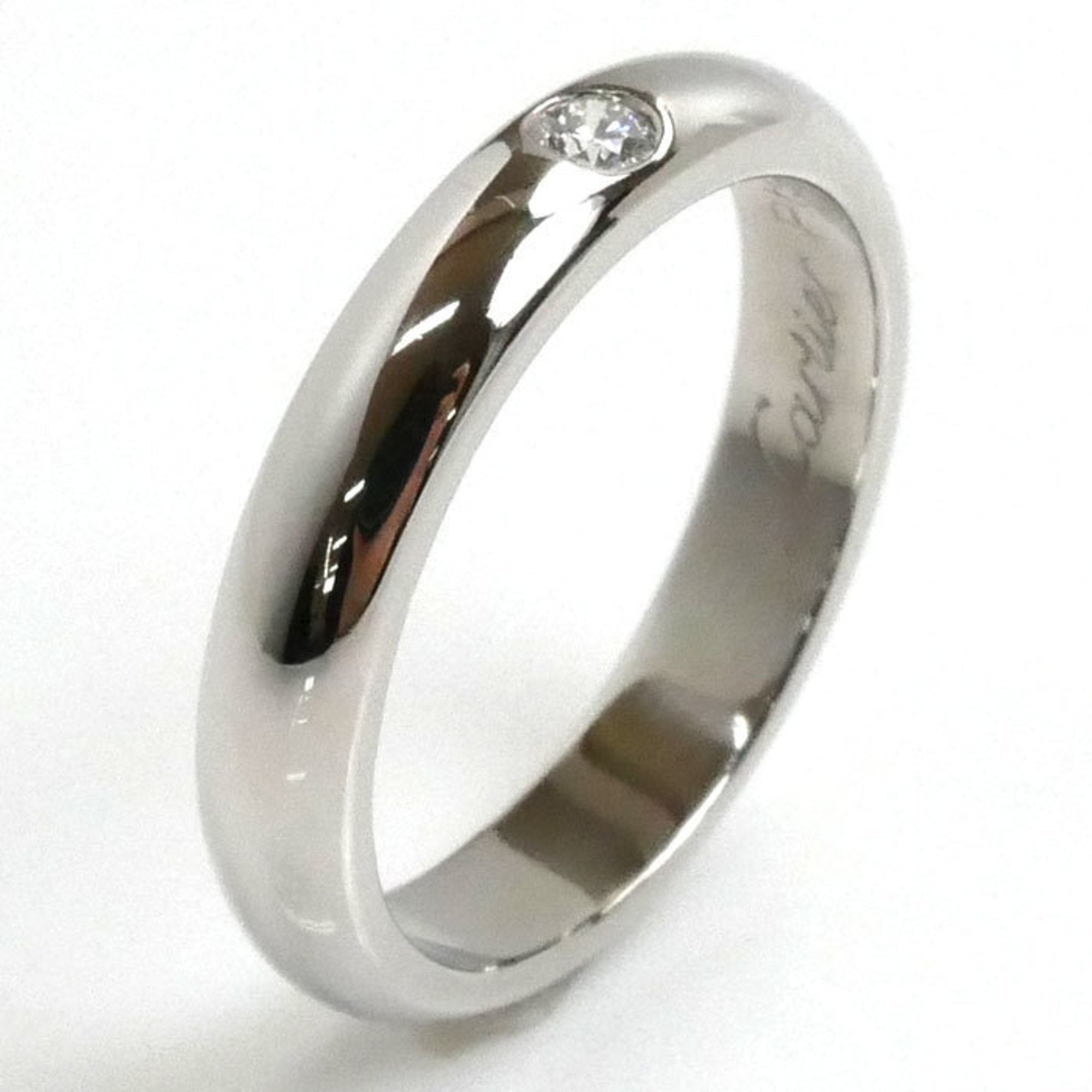 Ring Platinum with Diamond