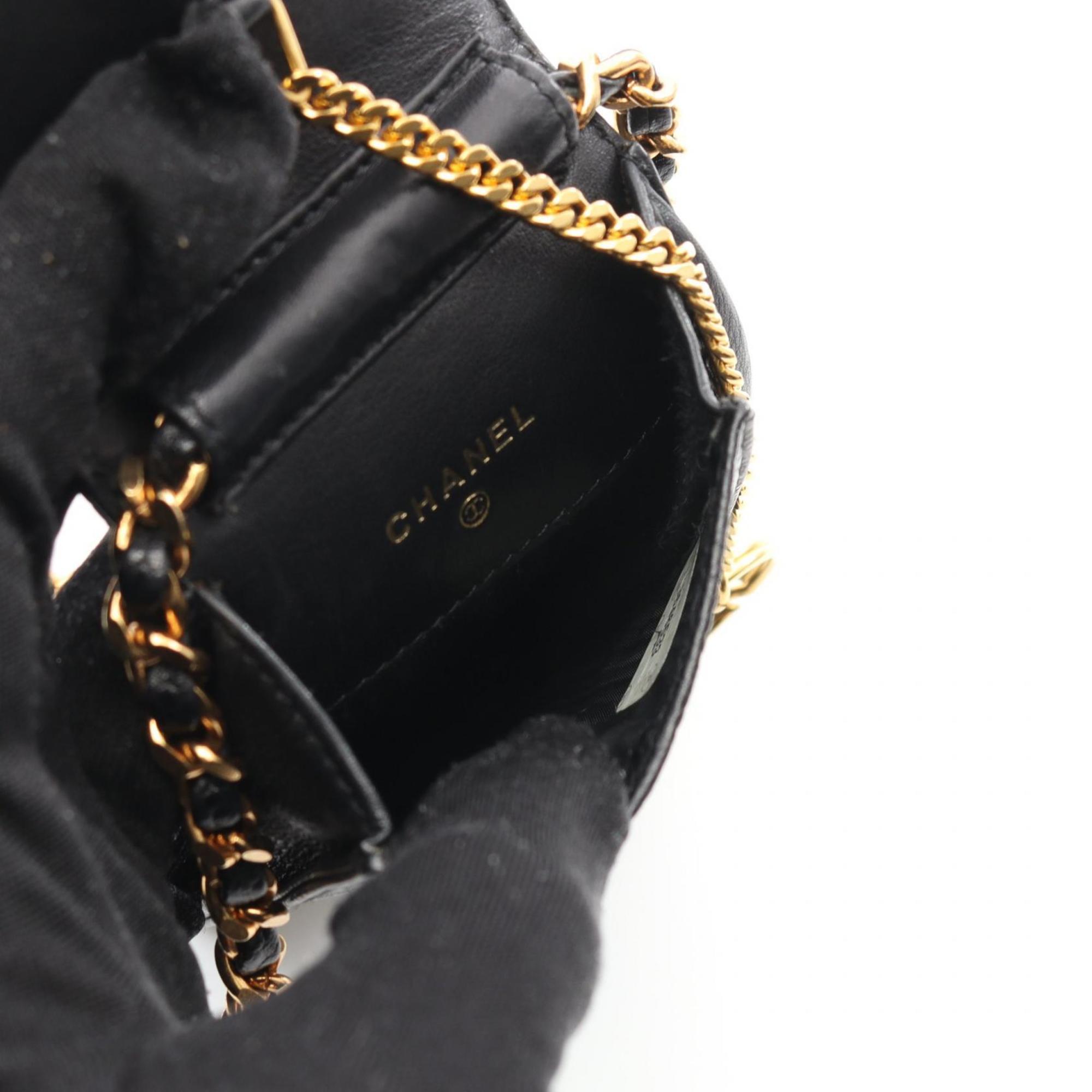 Vintage CC Phone Holder Crossbody Bag Caviar