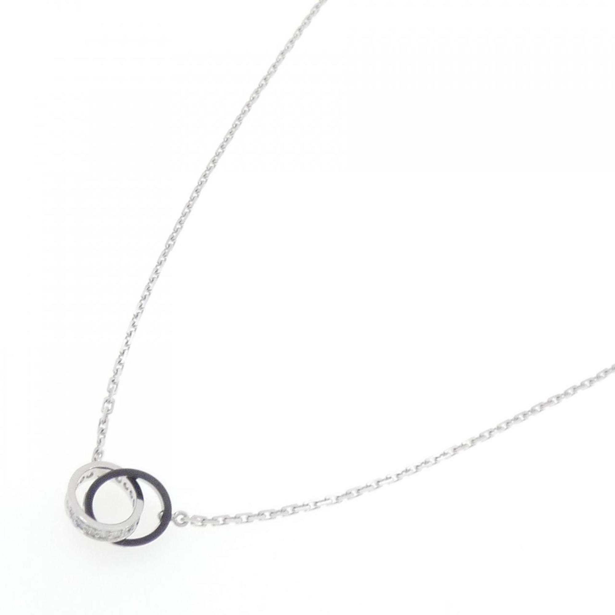 Baby Love Pendant Necklace Ceramic and 18K White Gold