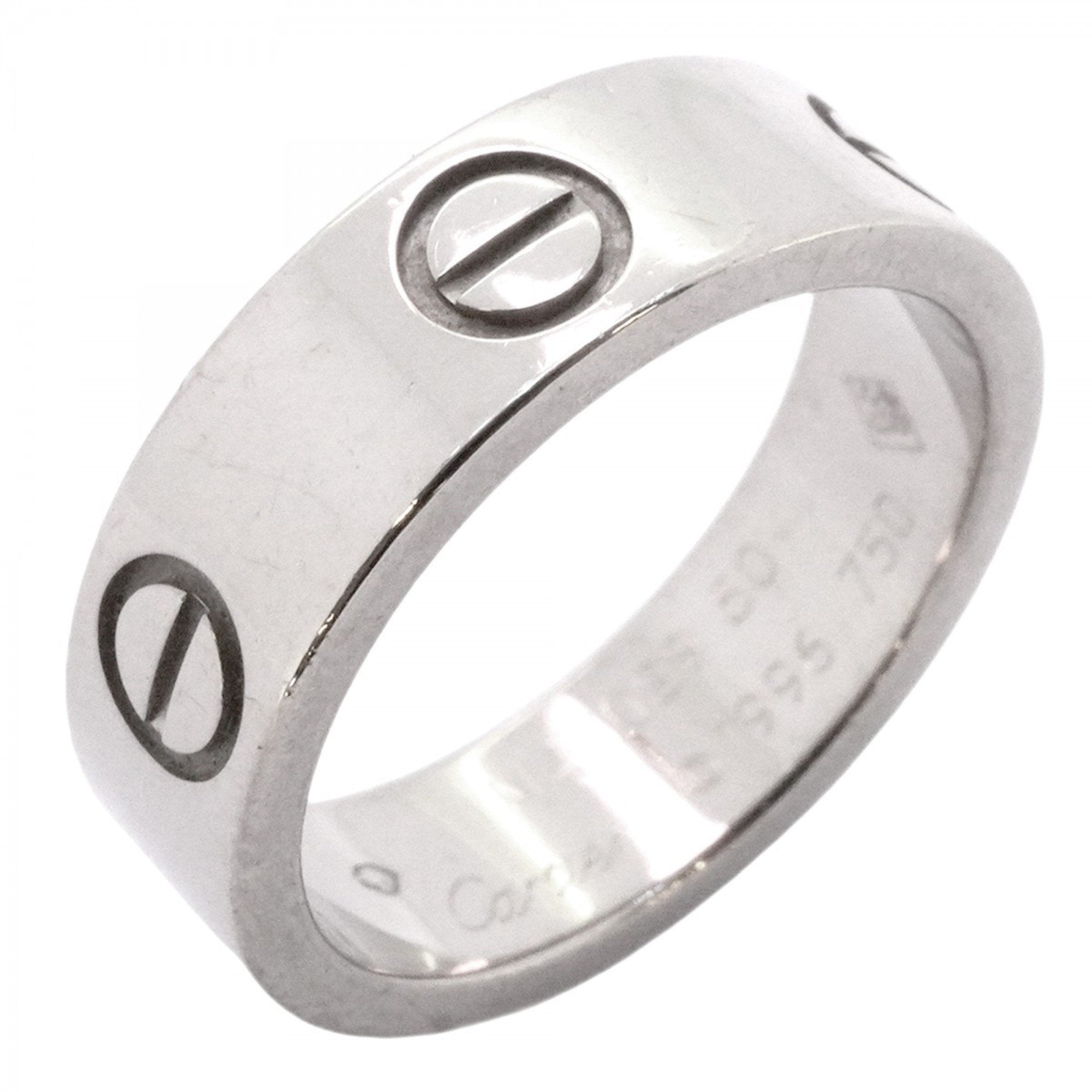 Love Ring 18K White Gold