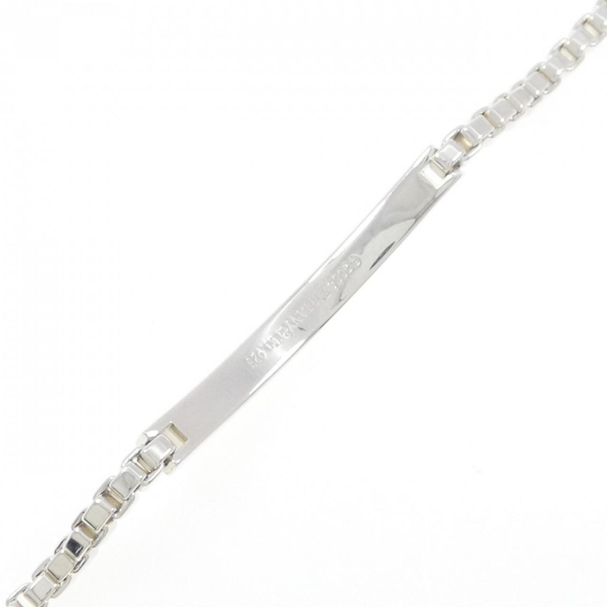 Venetian Link I.D. Bracelet Sterling Silver