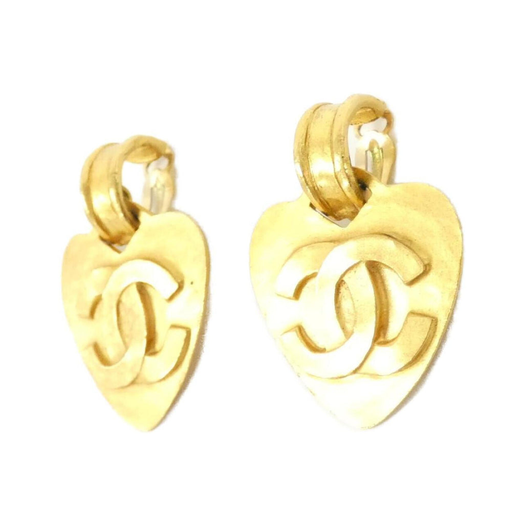 Earrings Gold-Tone Metal