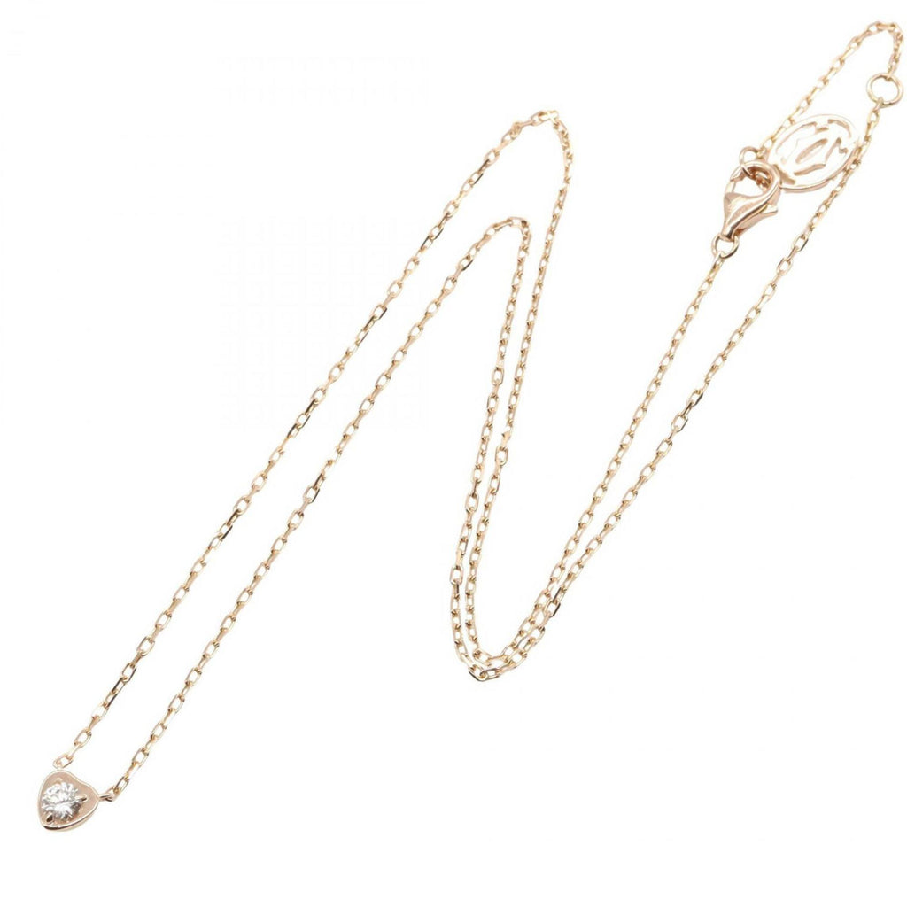 Pendant Necklace 18K Rose Gold