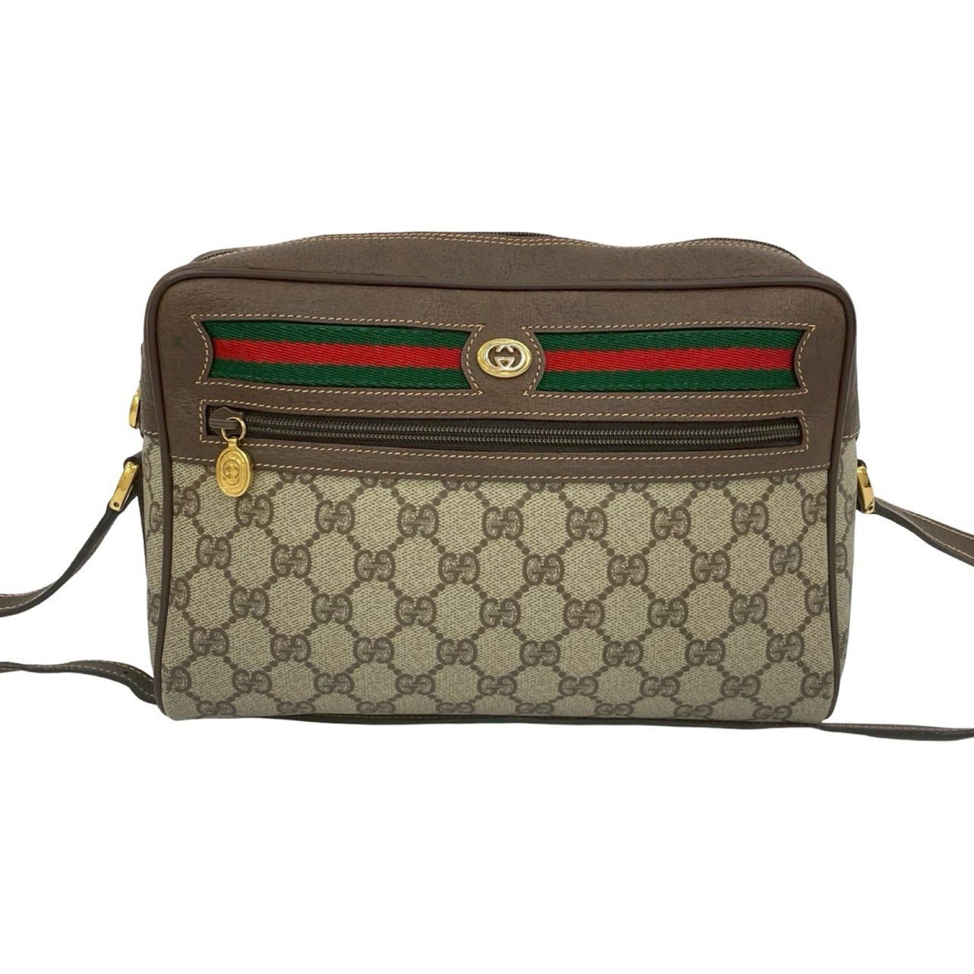 Ophidia Shoulder Bag GG Coated Canvas Small