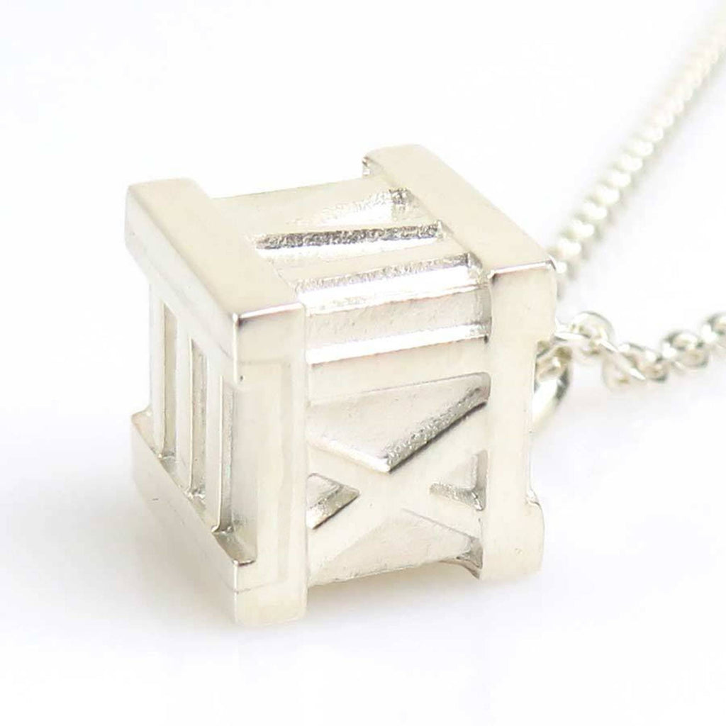 Atlas Pendant Necklace Sterling Silver
