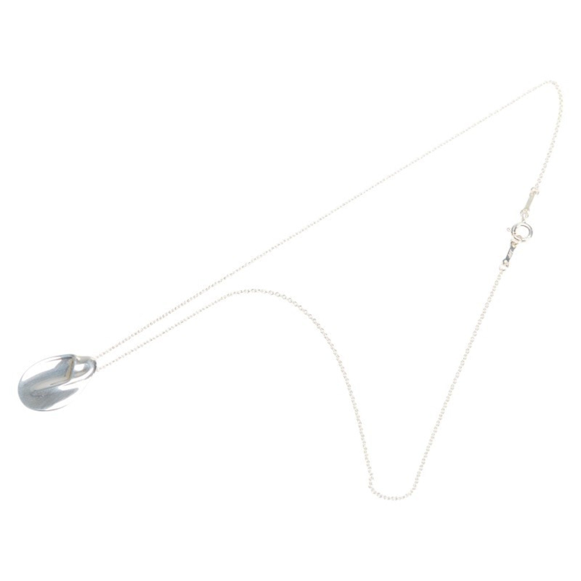 Elsa Peretti Pendant Necklace Sterling Silver 20.2mm