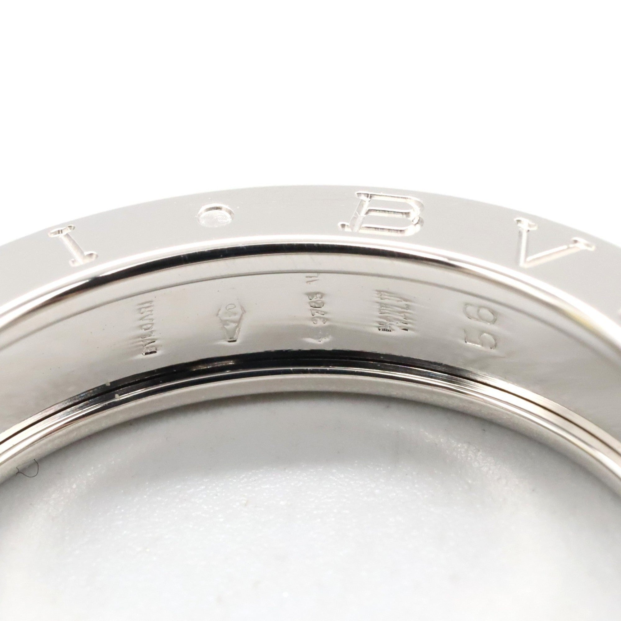 B.Zero1 Ring 18K White Gold and Sterling Silver