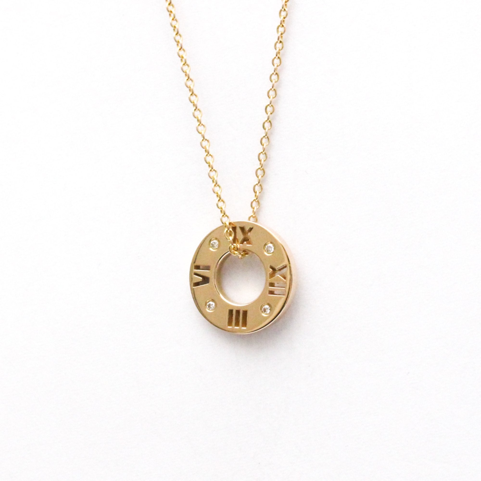 Atlas Pendant Necklace 18K Rose Gold