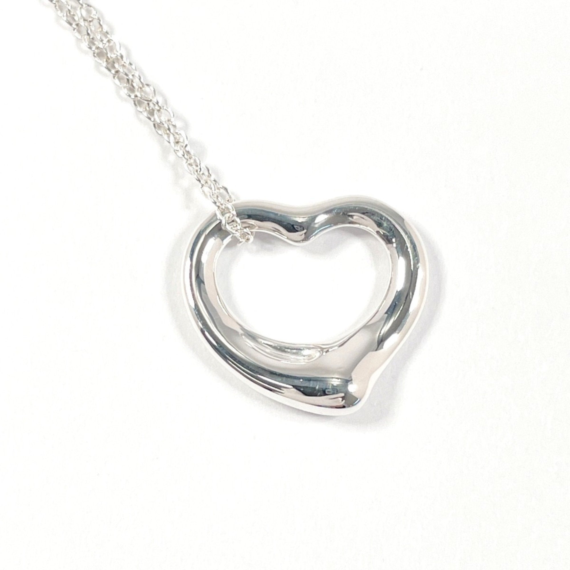 Elsa Peretti Pendant Necklace Sterling Silver 14mm