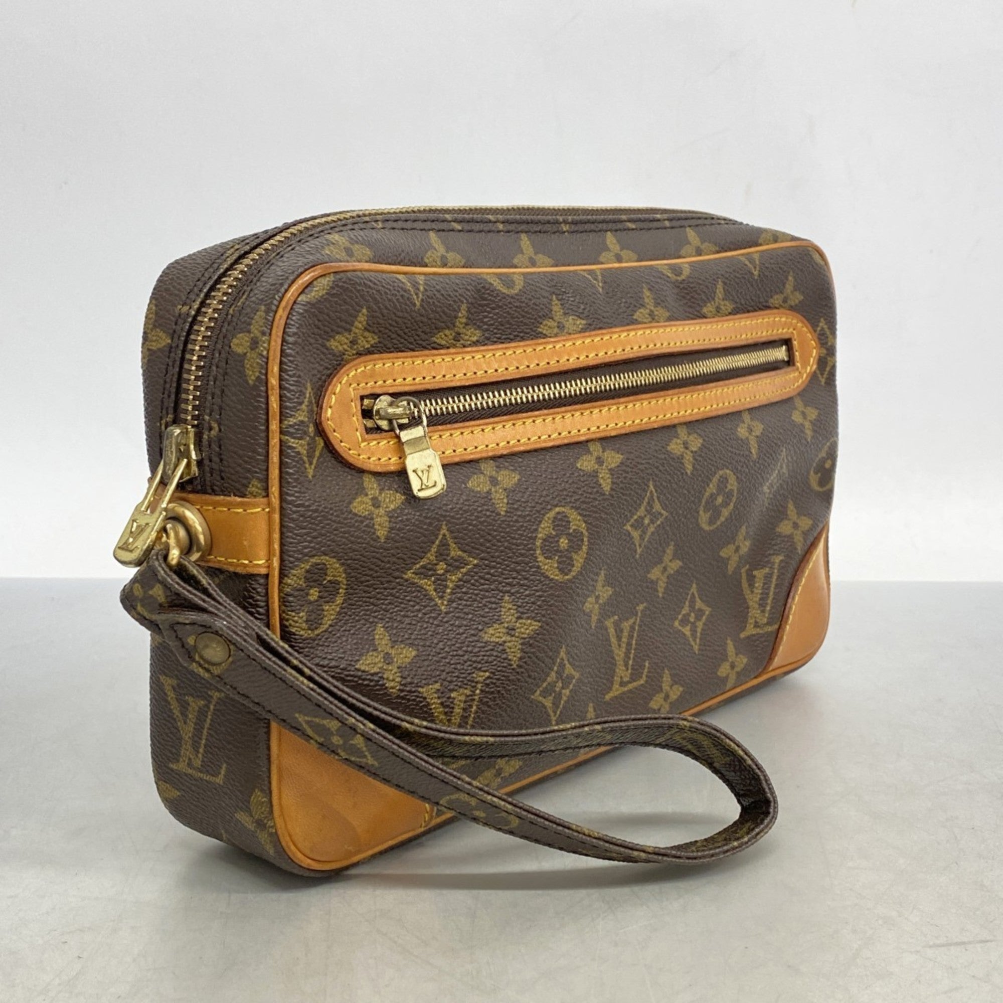 Marly Dragonne Clutch Monogram Canvas GM