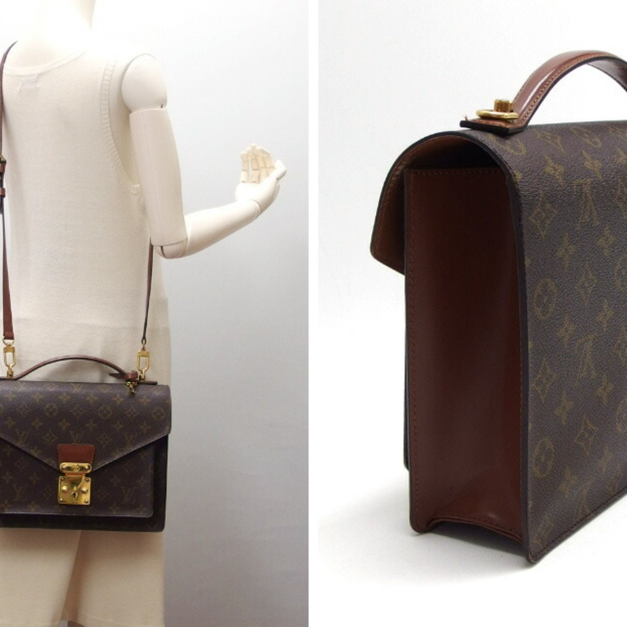 Monceau Handbag Monogram Canvas