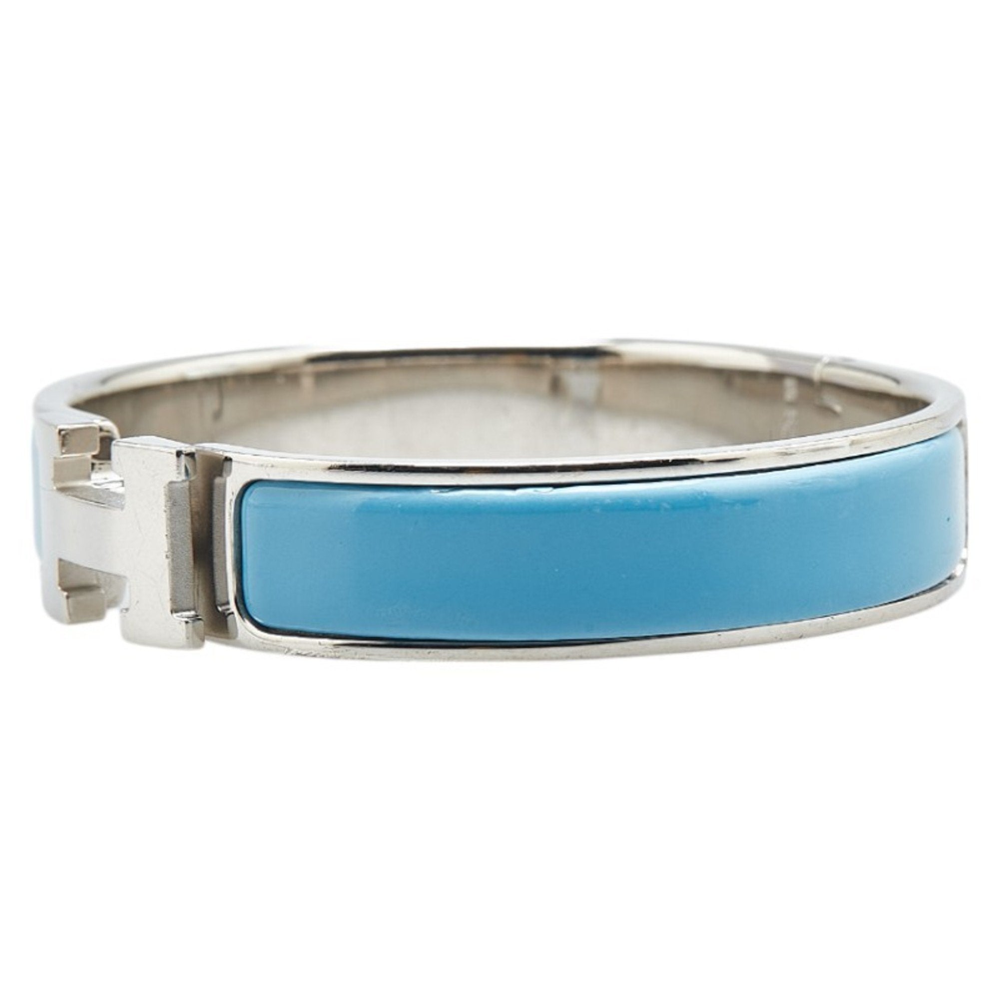 Bracelet Metal Light Blue and Silver