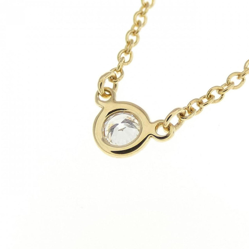 Elsa Peretti Diamonds By The Yard Pendant Necklace 18K Yellow Gold and Diamond