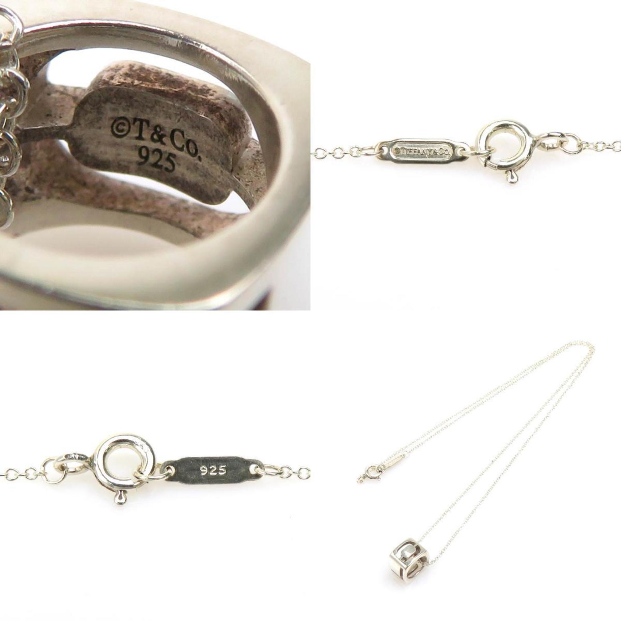 Love Cube Pendant Necklace Sterling Silver