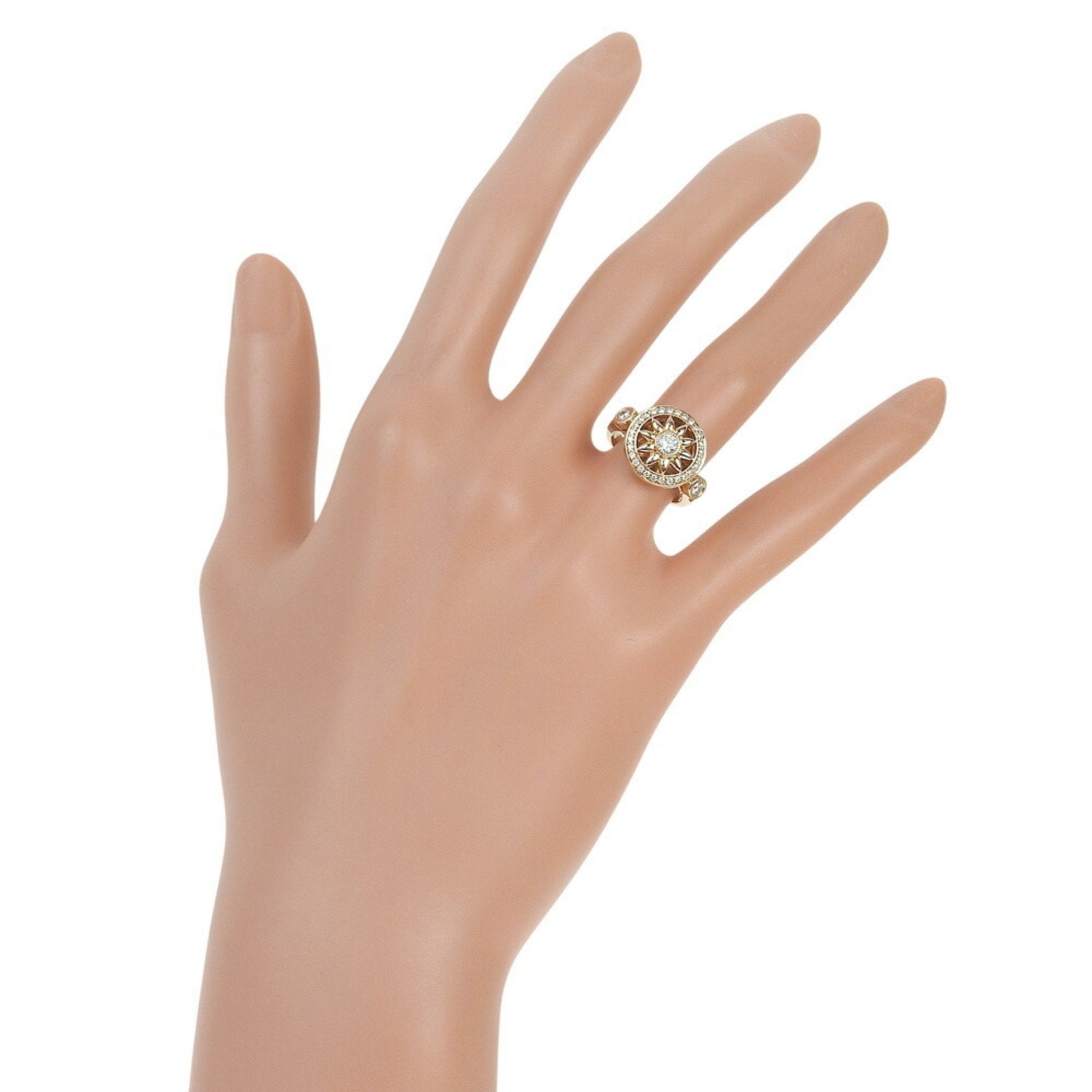 Ring 18K Yellow Gold with Diamond