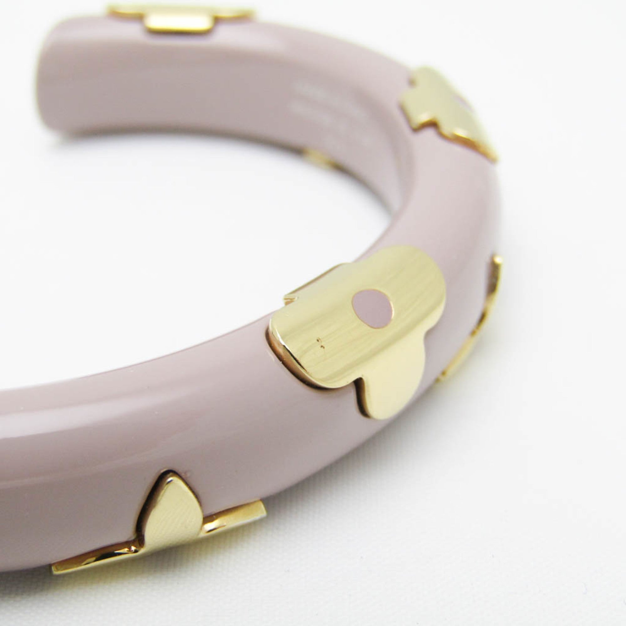 Bracelet Metal Gold and Gray Purple