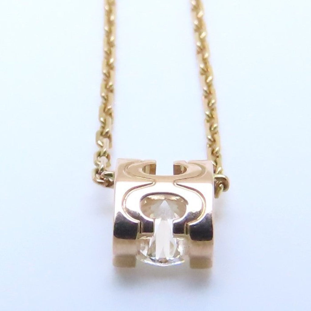 C de Cartier Pendant Necklace 18K Rose Gold