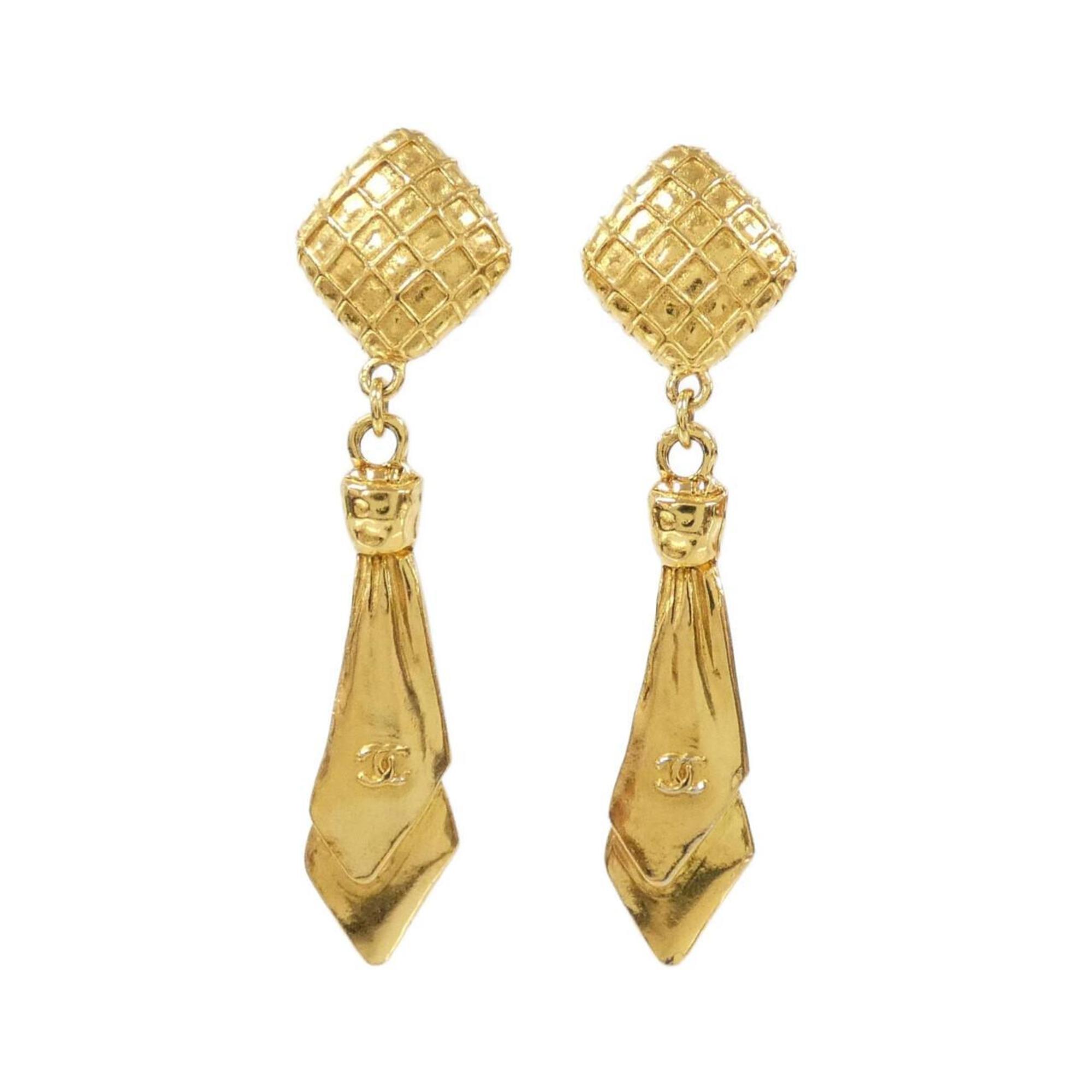 Earrings Gold-Tone Metal