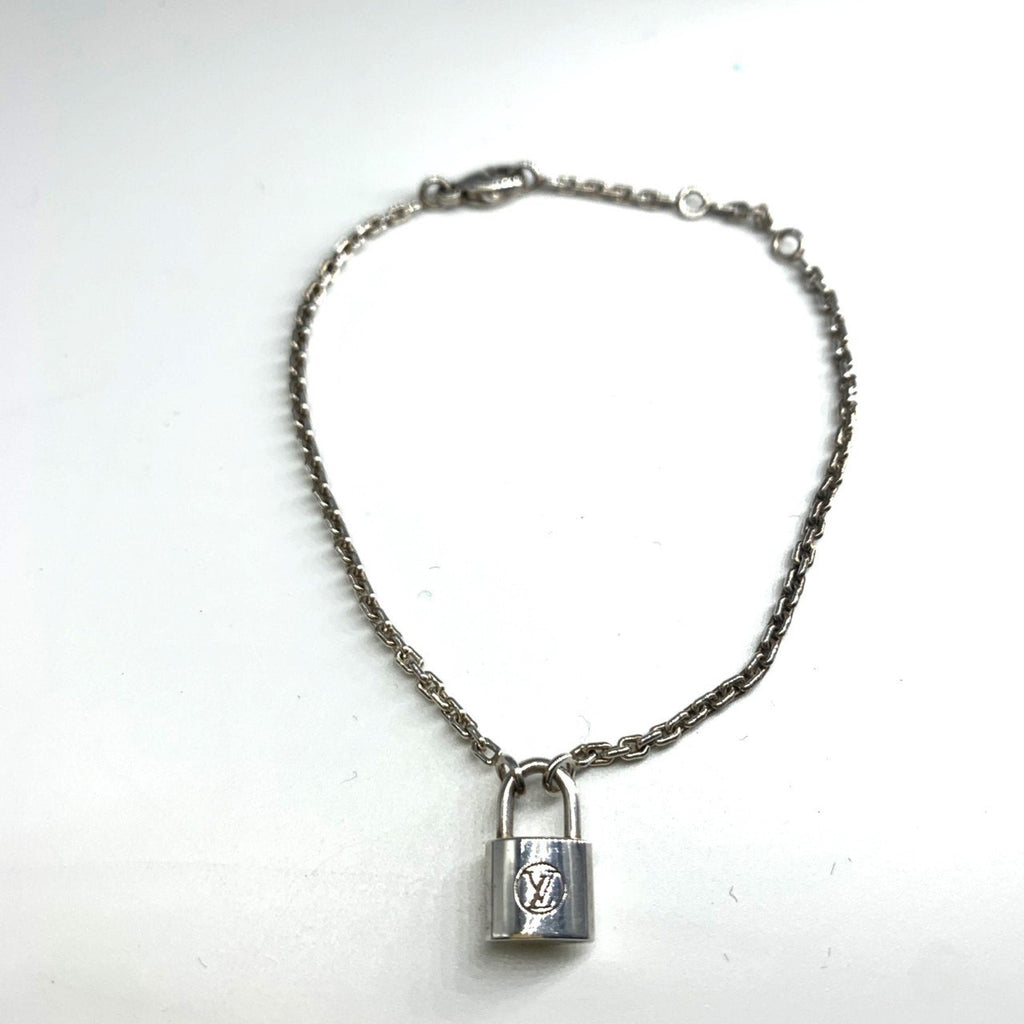 Padlock Charm Bracelet Sterling Silver