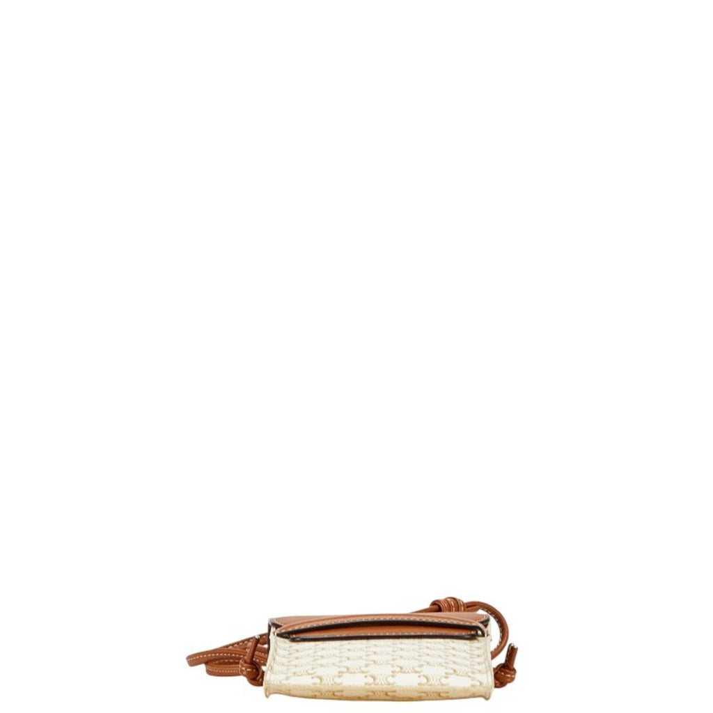 Bucket Bag Triomphe Coated Canvas Small