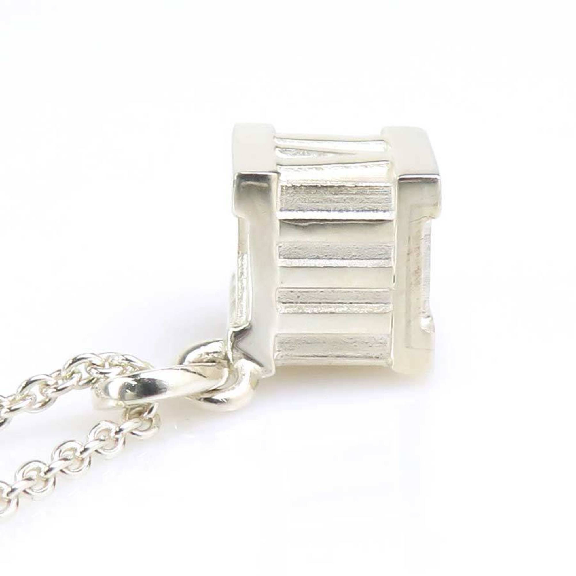Atlas Pendant Necklace Sterling Silver