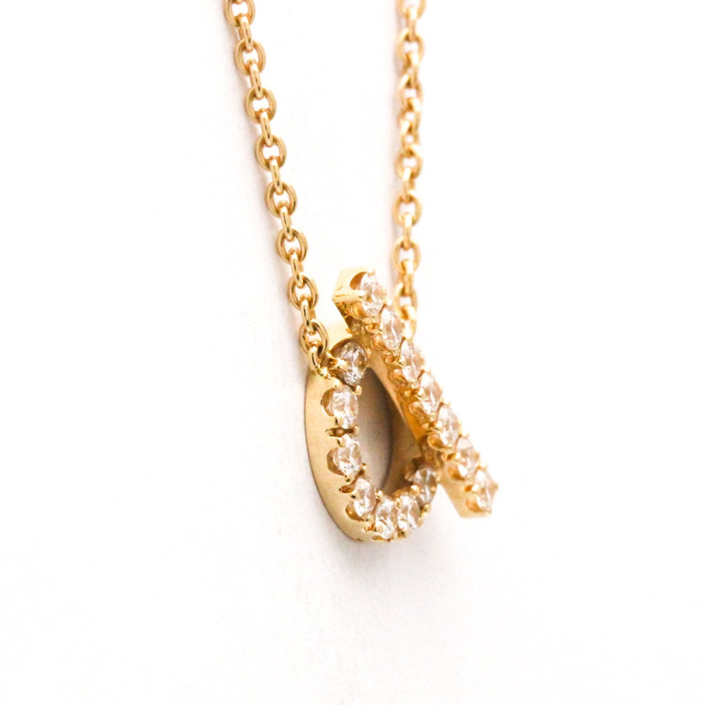 Pendant Necklace 18K Rose Gold with Diamond
