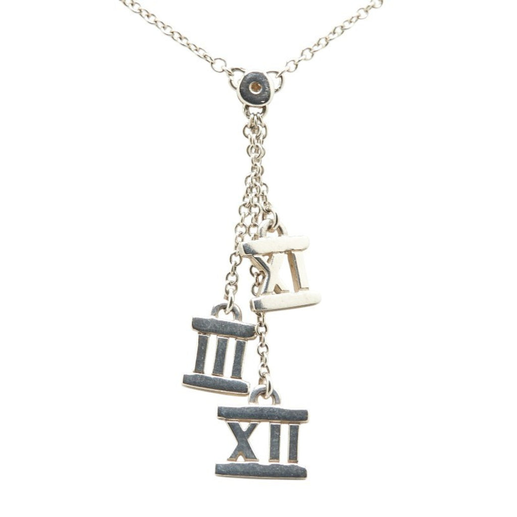 Atlas Pendant Necklace Sterling Silver