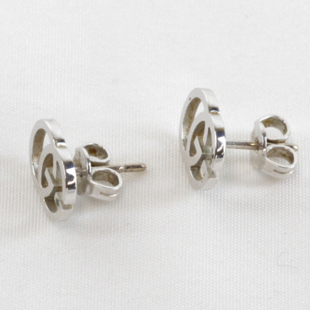 Earrings 18K White Gold