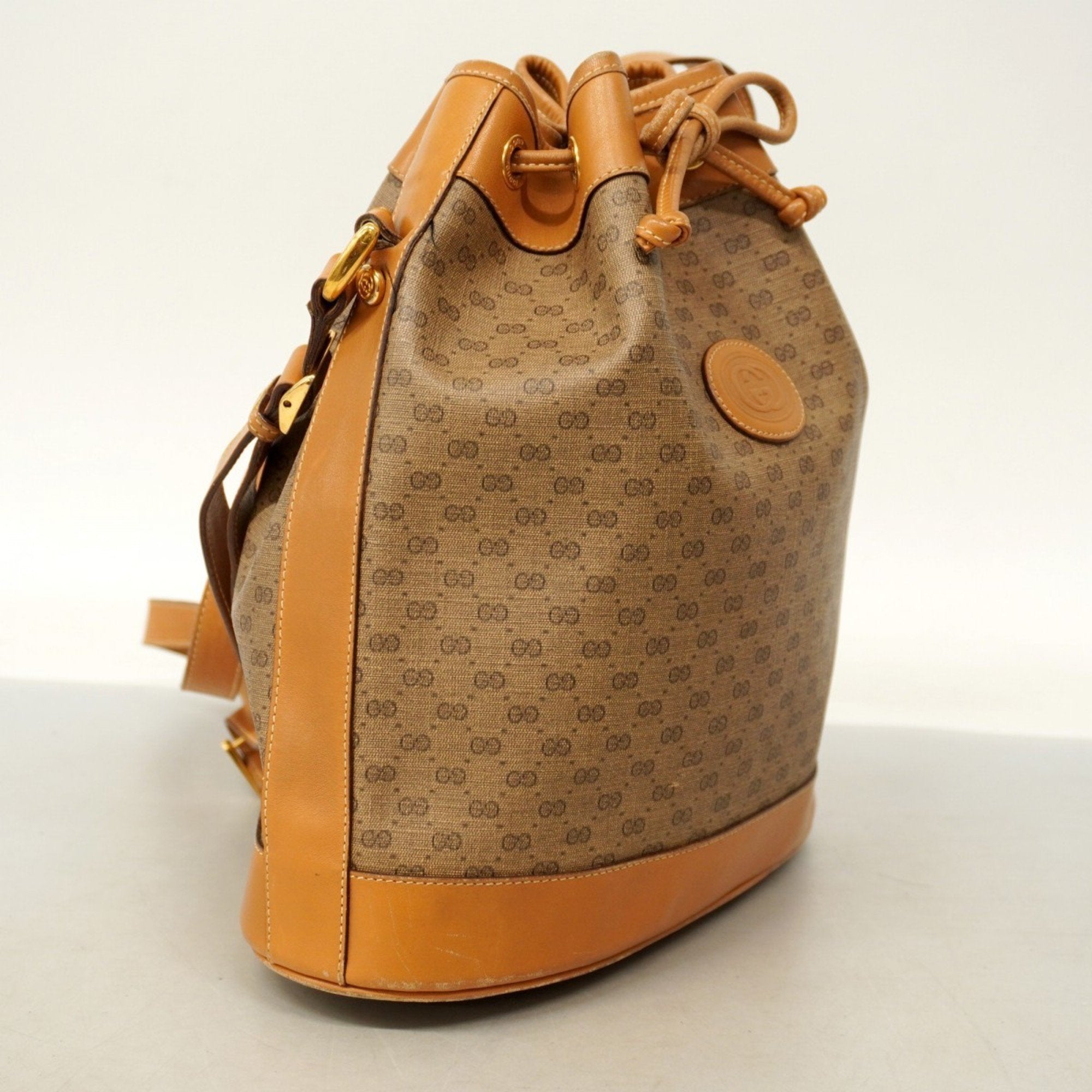 Disney Mickey Mouse Bucket Bag Printed Mini GG Coated Canvas