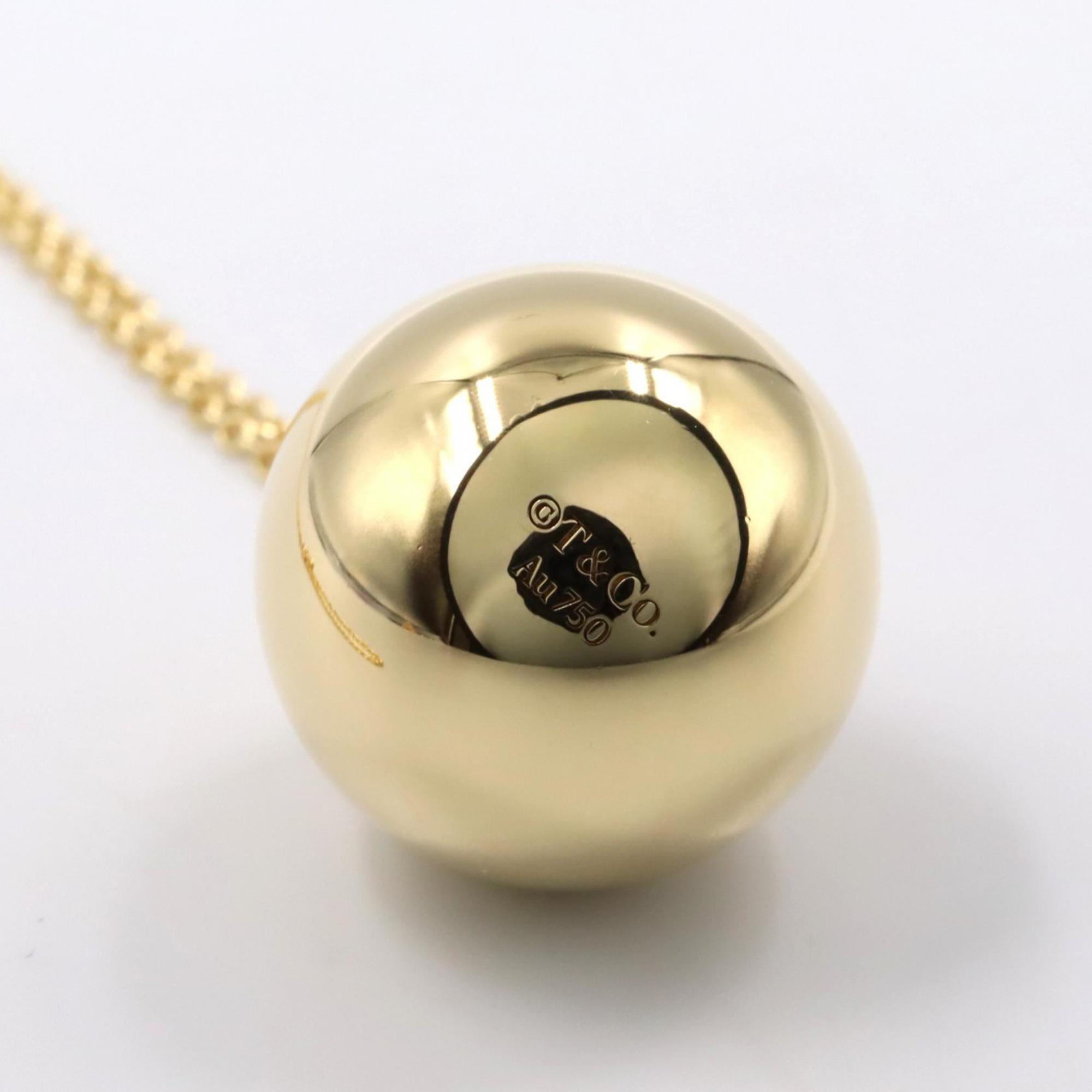 Hardware Ball Pendant Necklace 18K Yellow Gold