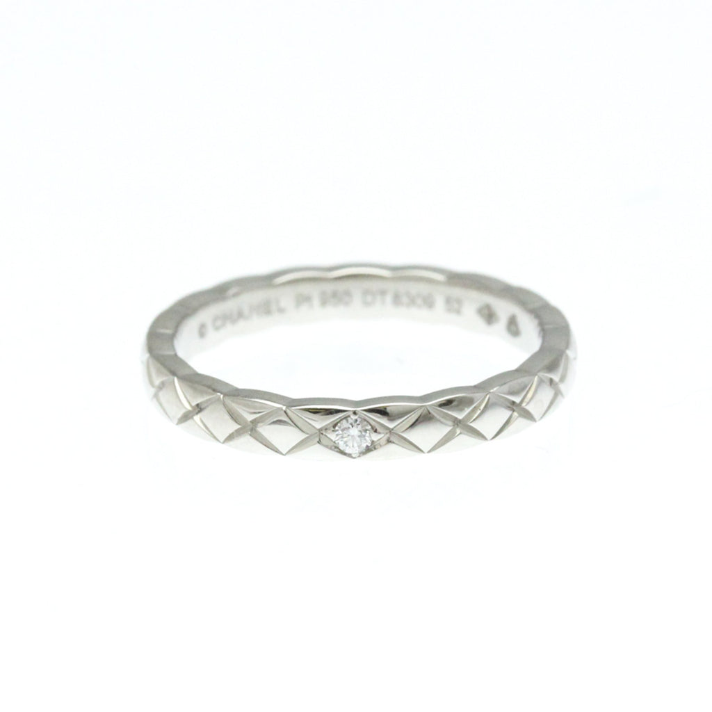 Coco Crush Ring Platinum Mini with Diamond