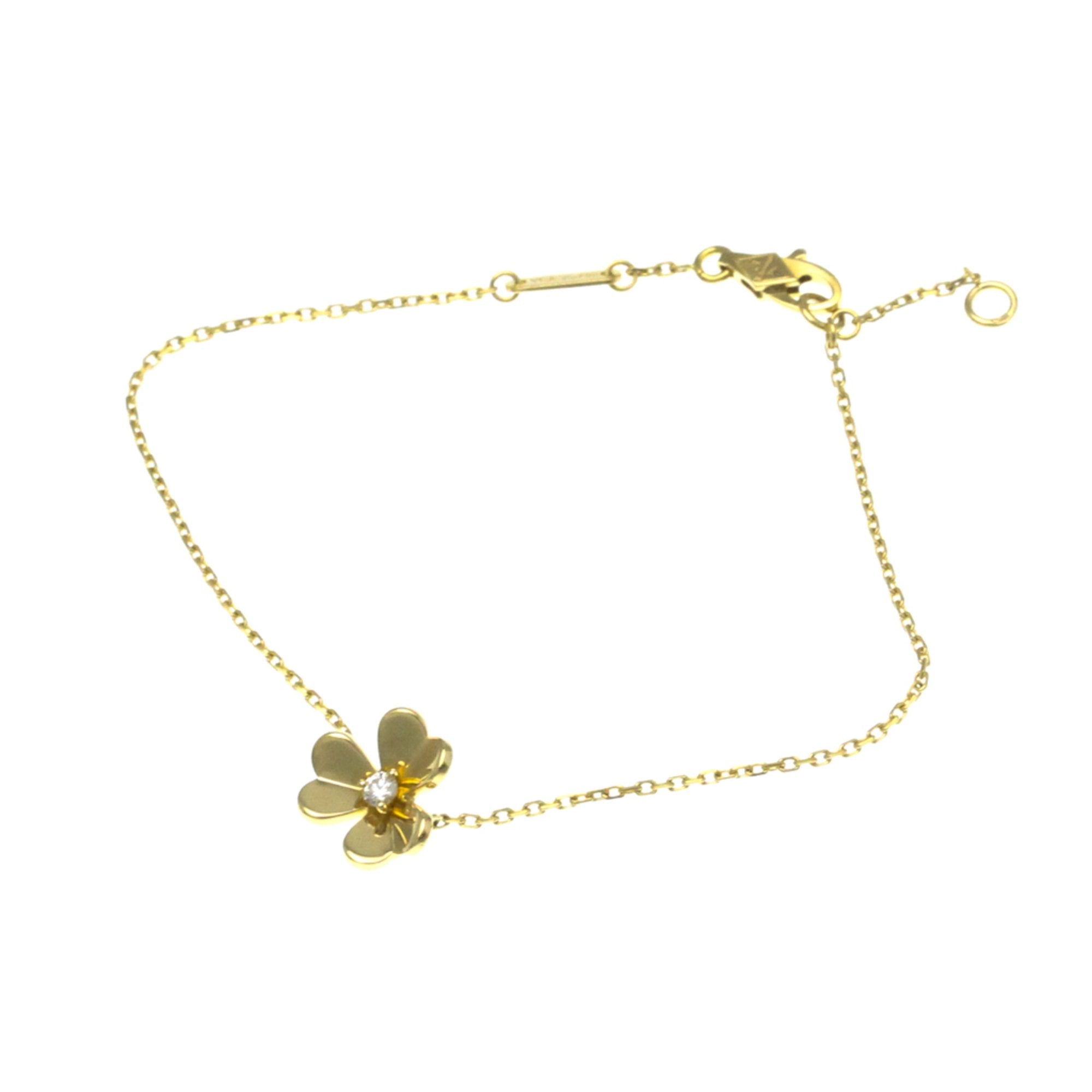Charm Bracelet 18K Yellow Gold with Diamond