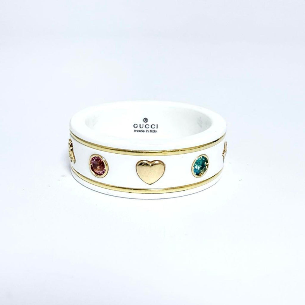 Icon Gemstone Ring 18K Yellow Gold