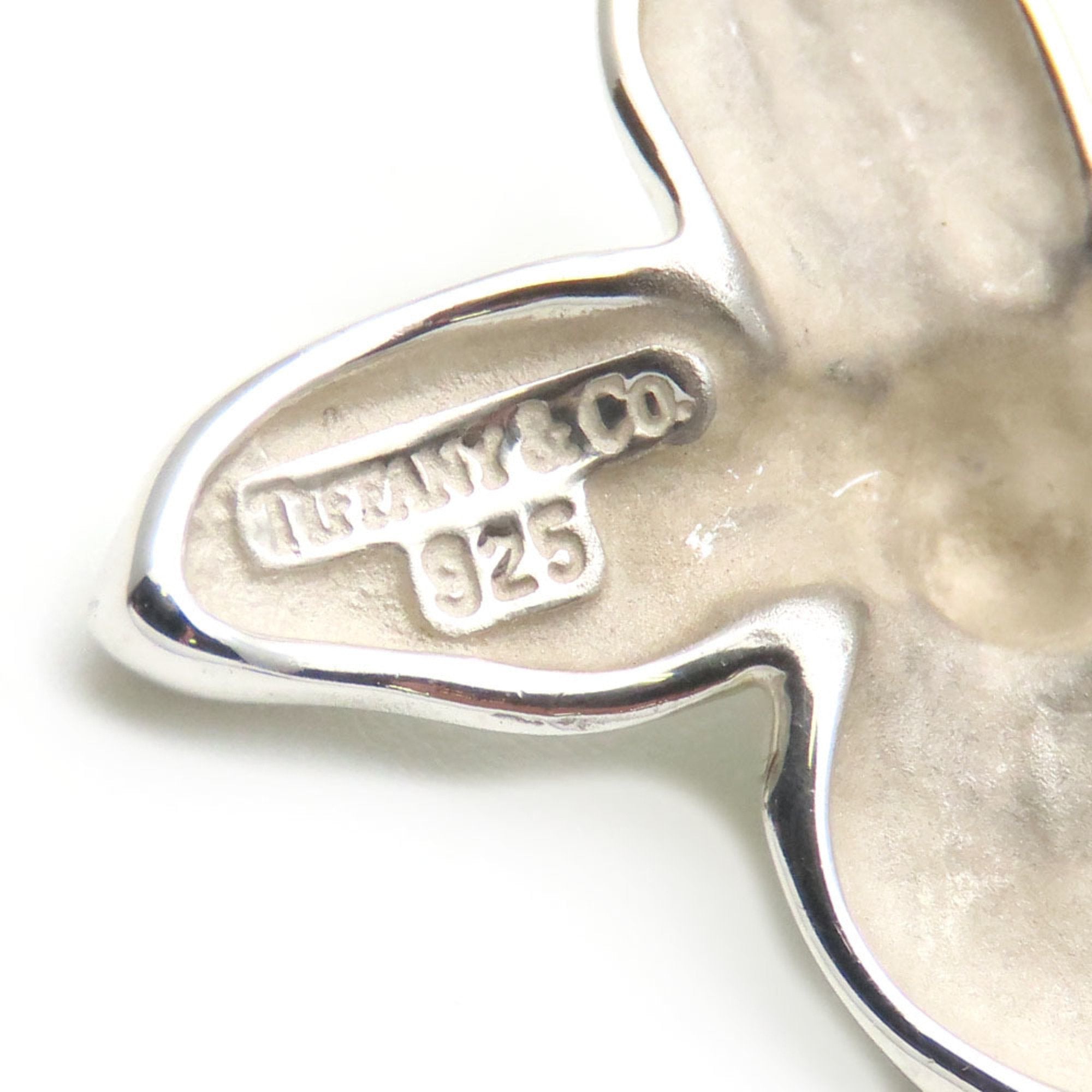 Poinsettia Pendant Necklace Sterling Silver