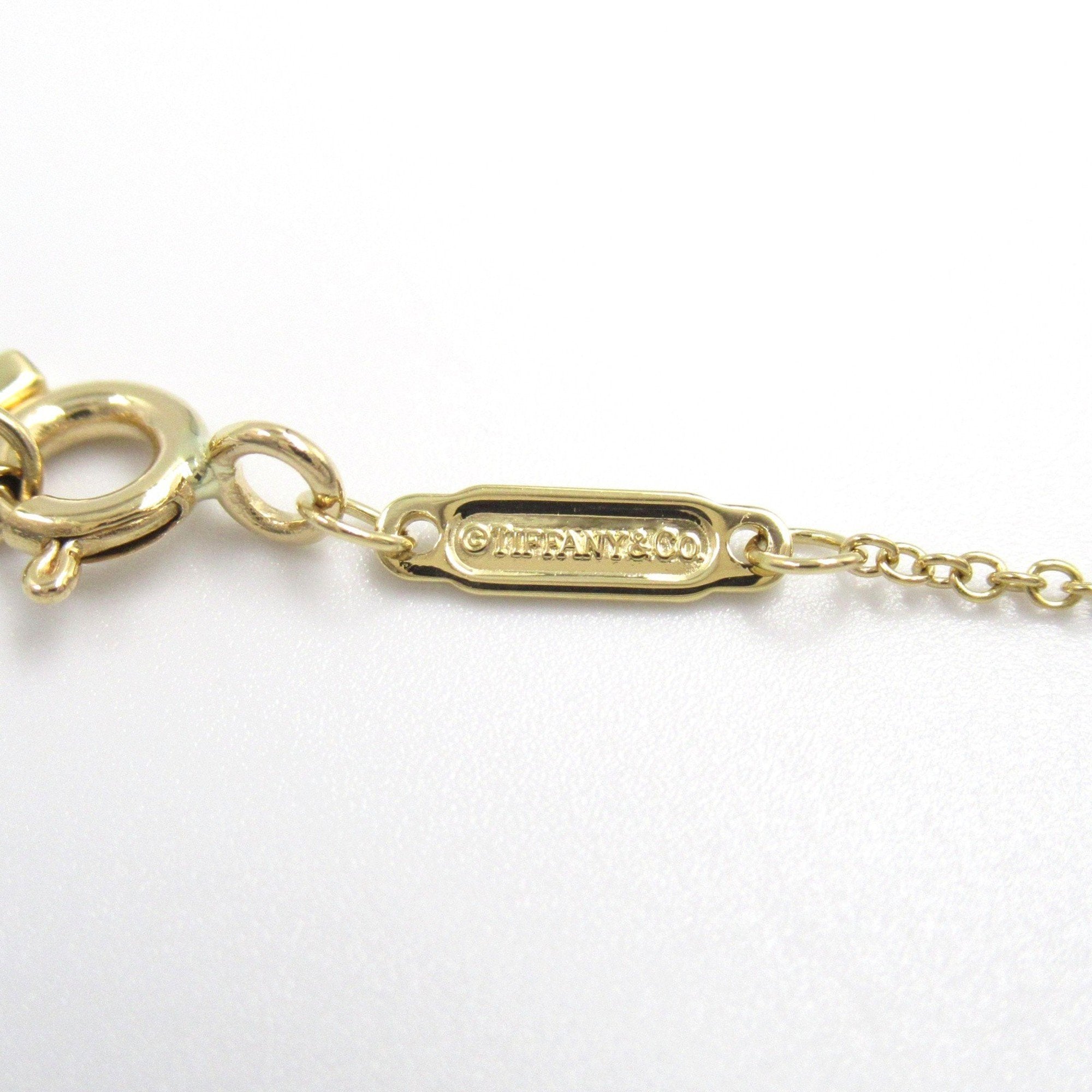 T Smile Pendant Necklace 18K Yellow Gold
