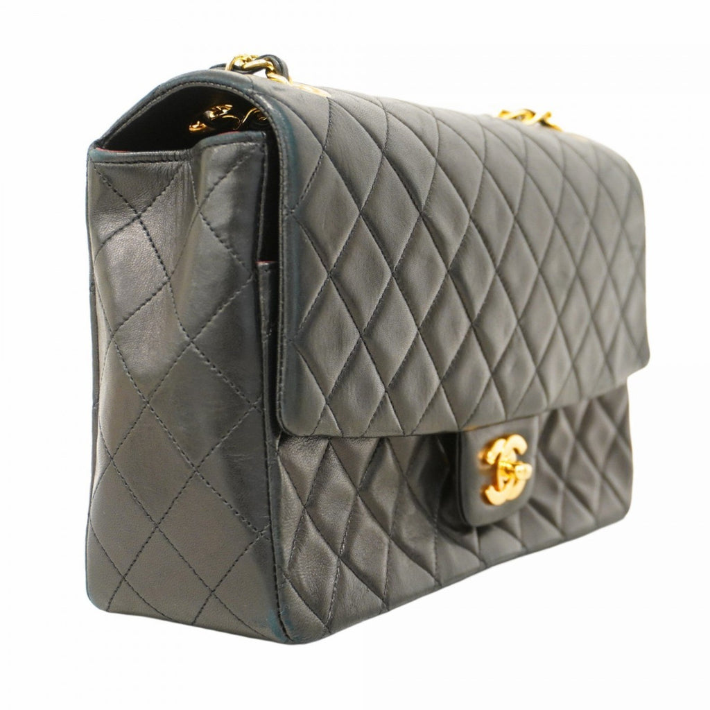 Vintage CC Chain Flap Bag Quilted Lambskin Medium