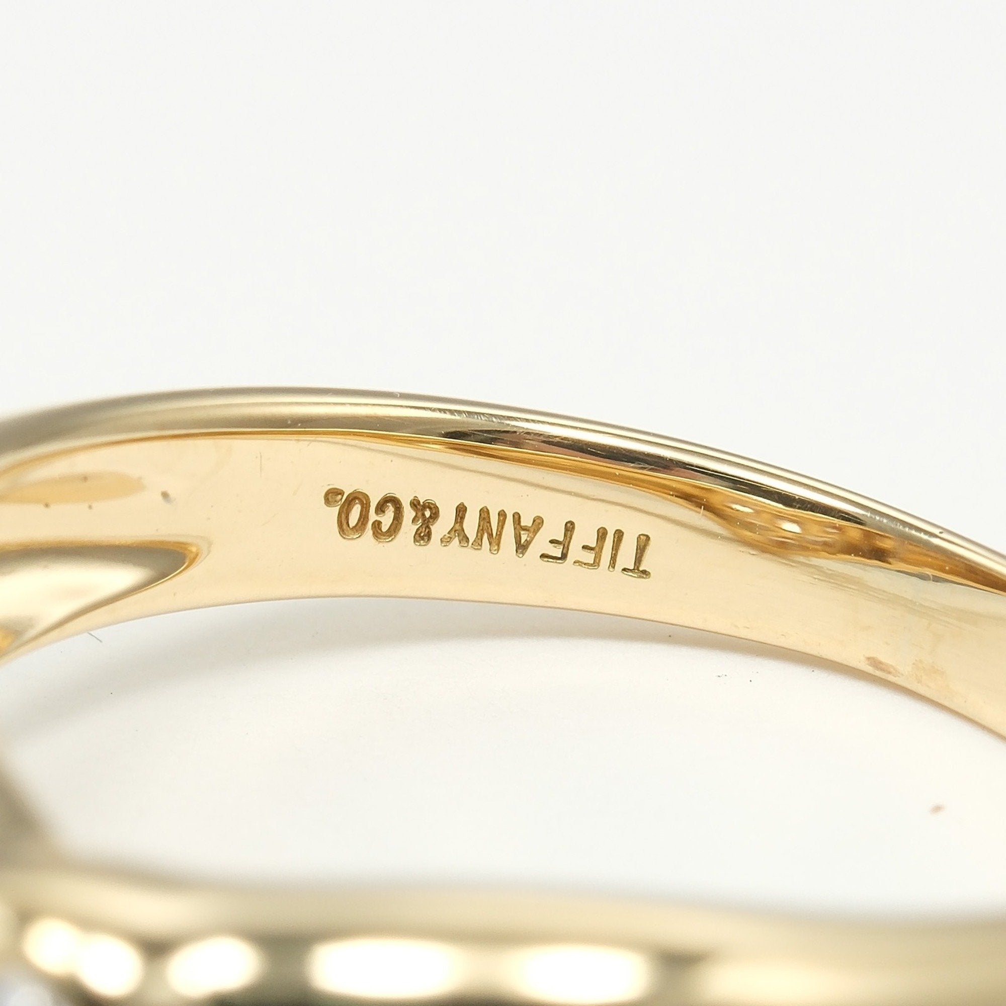 Pave Heart Ring 18K Yellow Gold with Diamond