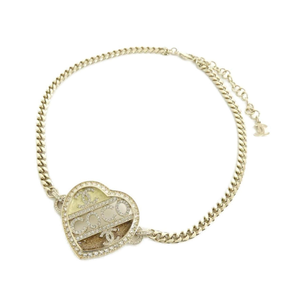 Choker Metal Gold and Ivory
