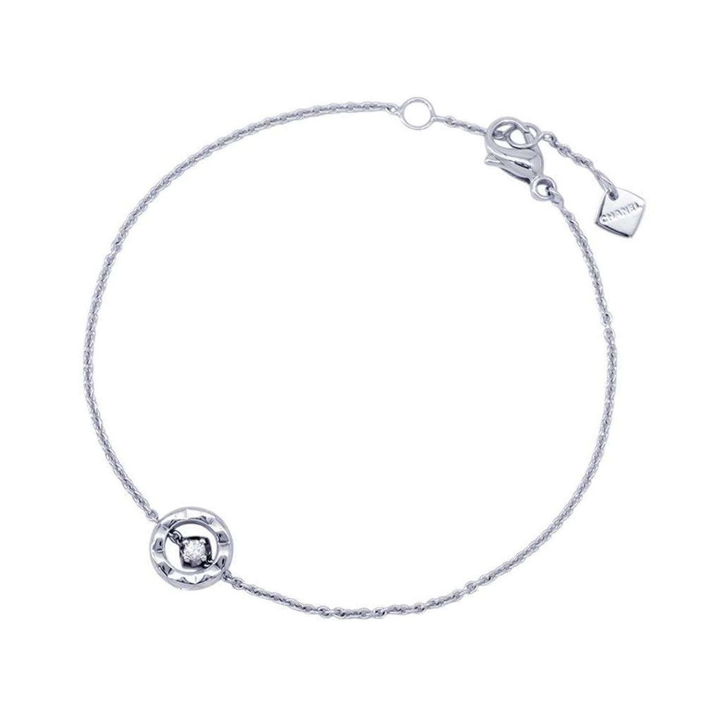 Bracelet 18K White Gold With Diamond