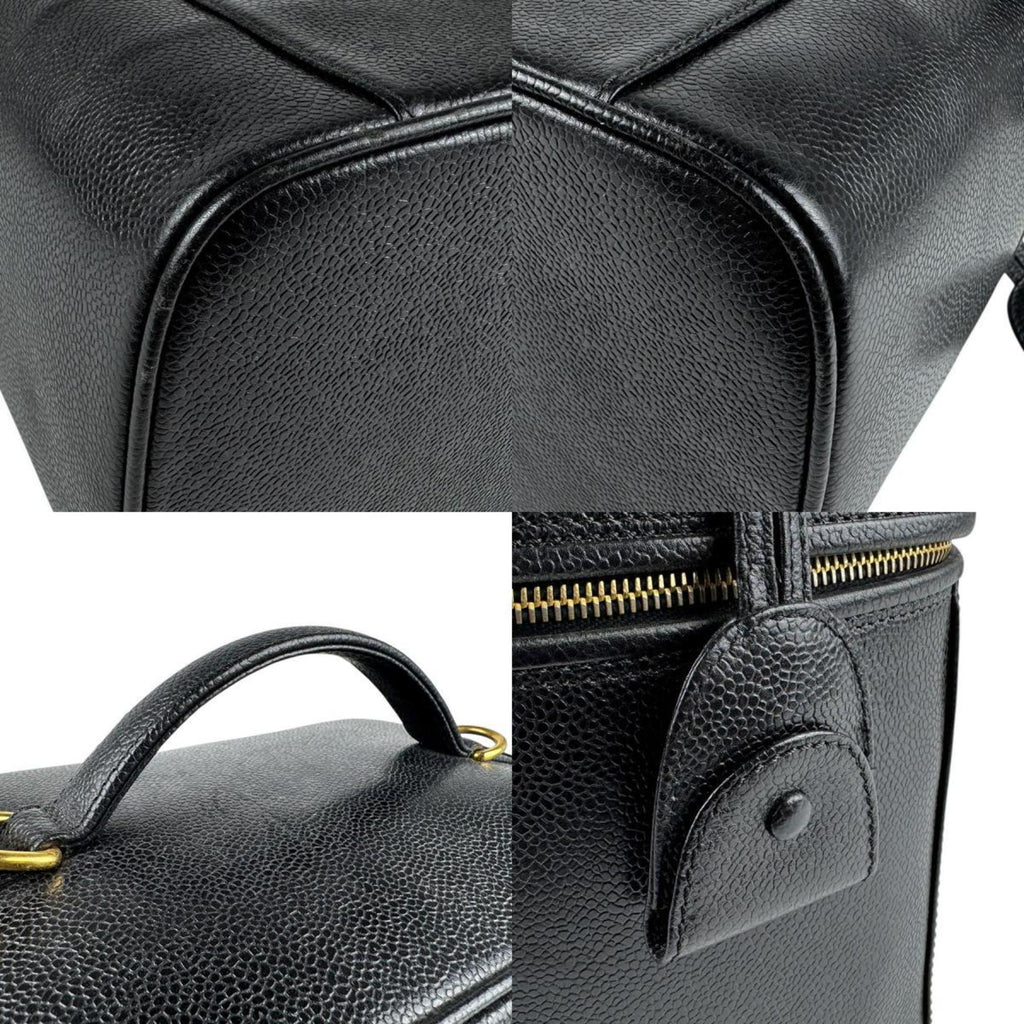 Vintage Timeless Vanity Case Caviar Small
