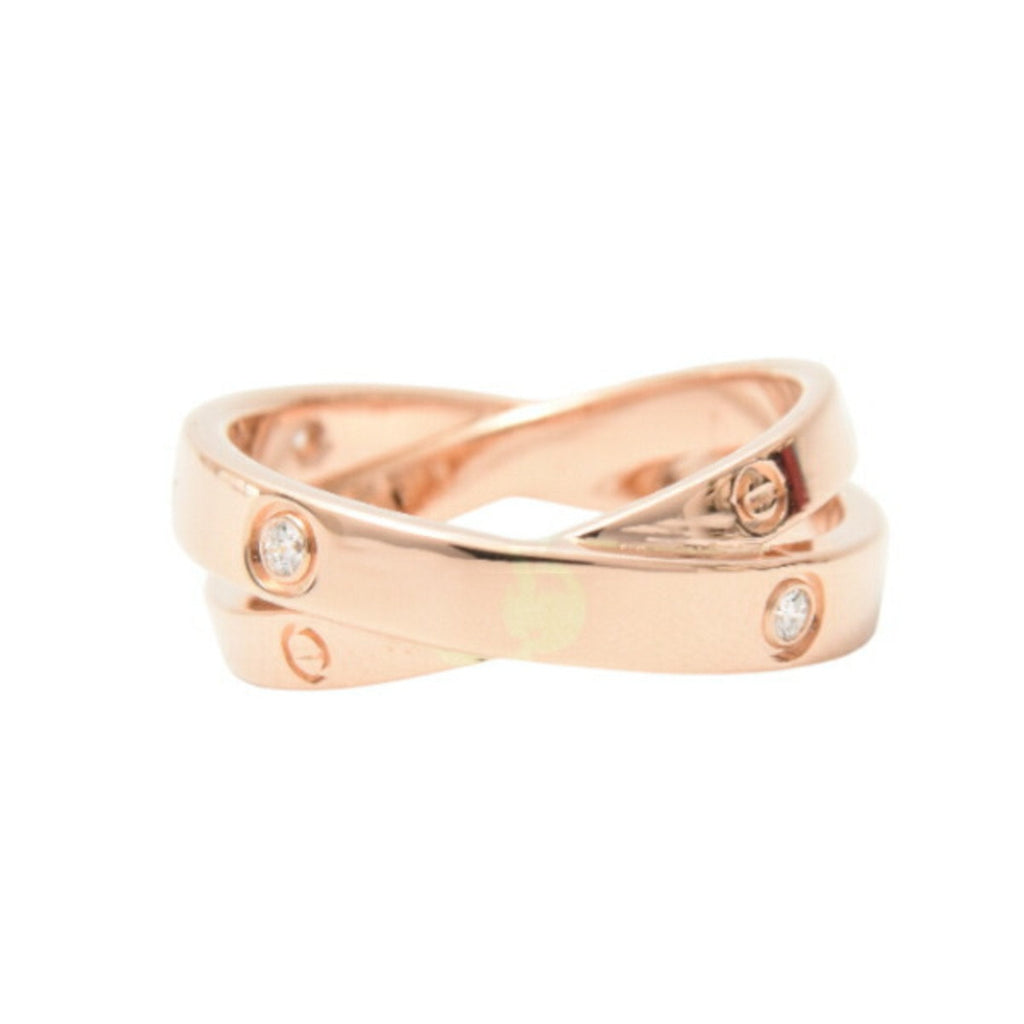 Love Ring 18K Rose Gold with Diamond