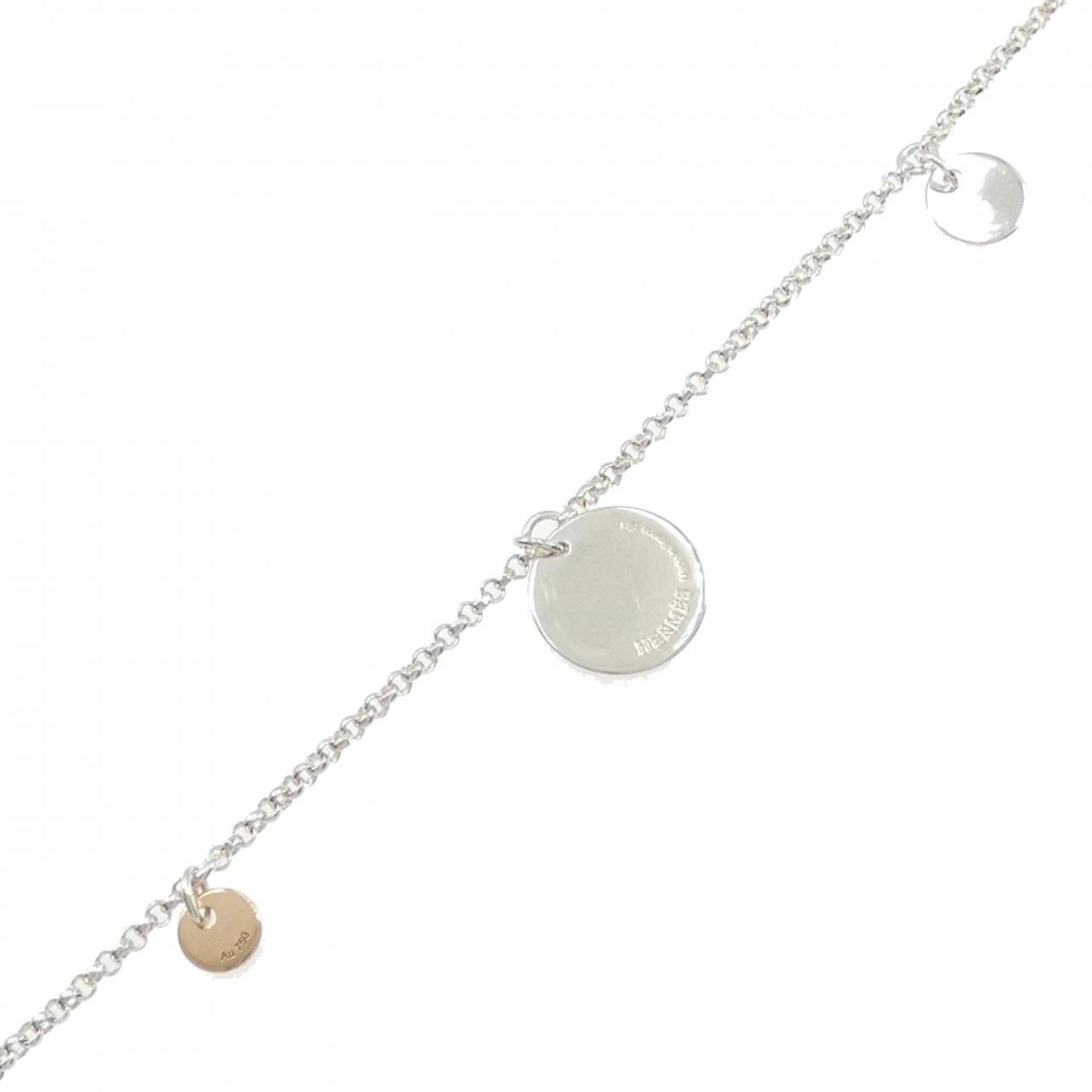 Exlibris PM Bracelet 18K Rose Gold and Sterling Silver